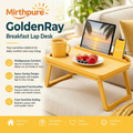 Mirthpure™ GoldenRay Foldable Breakfast Lap Desk